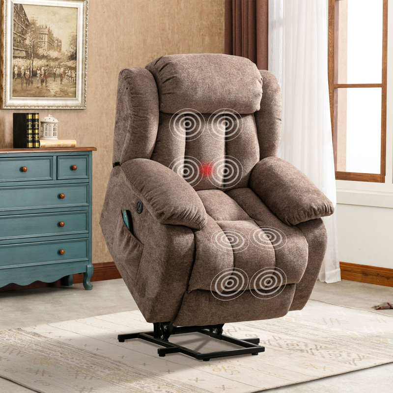 Latitude Run® 39.4'' Power Super Soft Oversize Lift Assist Recliner